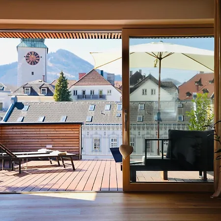 Exklusive Dachgeschoss-suite Mit Sauna & Terrasse * Waidhofen an der Ybbs