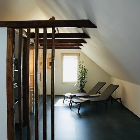 Exklusive Dachgeschoss-suite Mit Sauna & Terrasse Apartament *