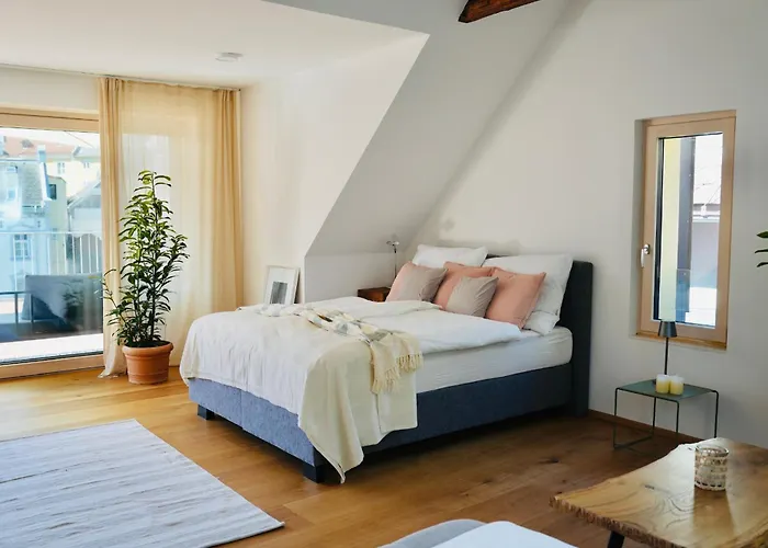 Exklusive Dachgeschoss-suite Mit Sauna & Terrasse *