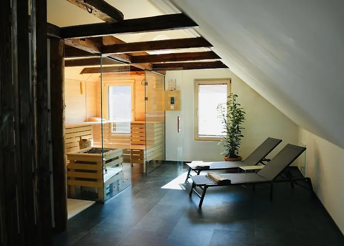 Apartment Exklusive Dachgeschoss-suite Mit Sauna & Terrasse *